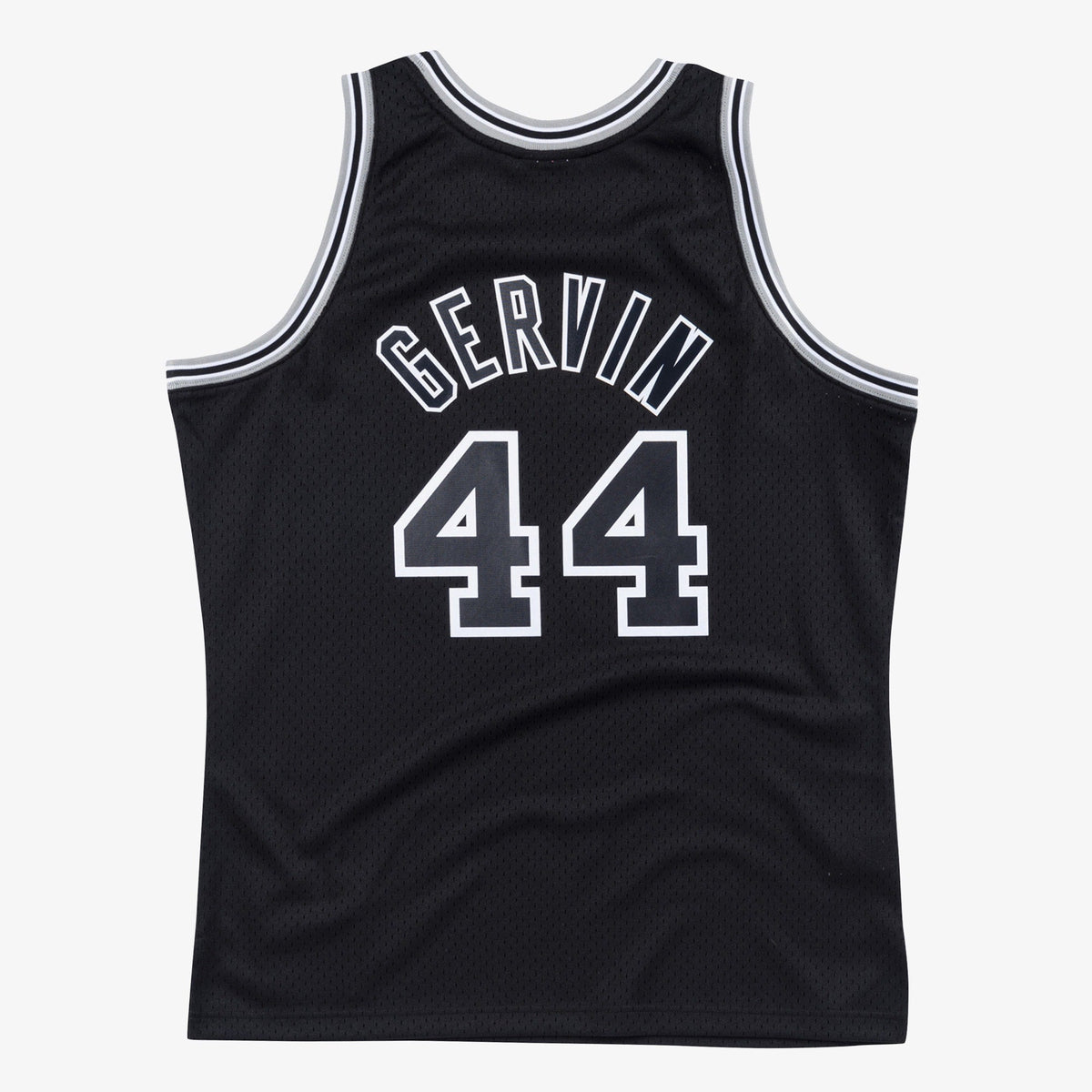 George Gervin San Antonio Spurs 1977-78 Black Jersey Stitched