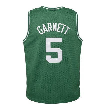 Youth Boston Celtics Kevin Garnett Mitchell & Ness Kelly Green 2007-08 Hardwood Classics Swingman Jersey