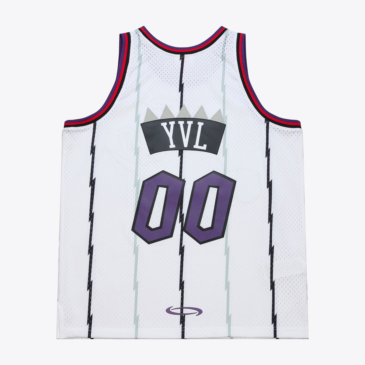 Raptors 1998-99 White Playboi Carti Jersey Stitched