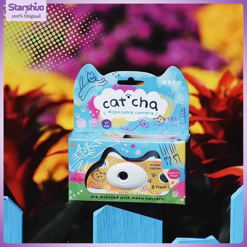RETO catcha Special Effects Christmas Film Camera Disposable Film Camera ,Only 27 shots available.