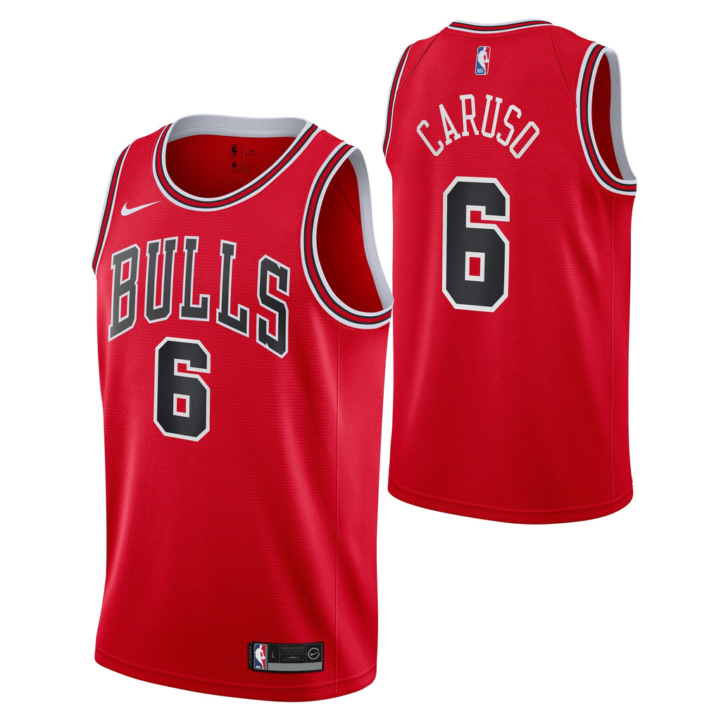 Chicago Bulls Alex Caruso Youth Red Nike Replica Jersey
