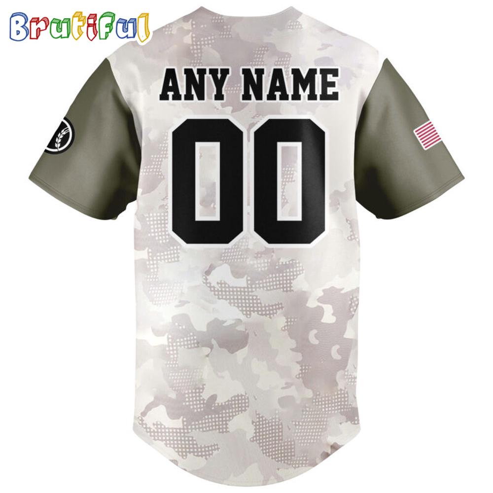 Milwaukee Brewers 2025 Armed Forces Day Baseball Jersey