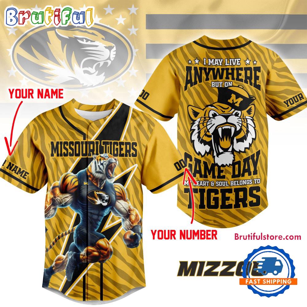 Missouri Tigers 2025 NCAA Game Day Jersey Shirt