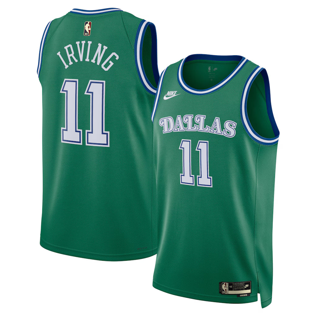 Kyrie Irving Dallas Mavericks Unisex Swingman Jersey - Classic Edition - Green